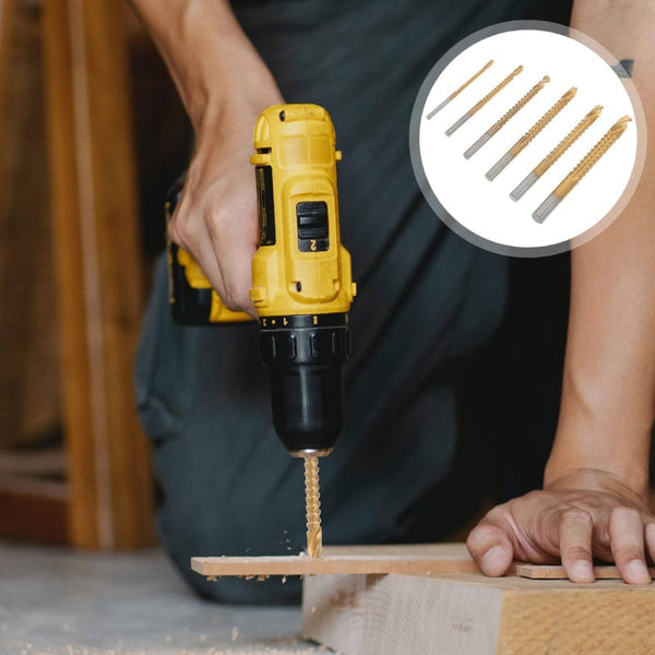 Sakerplus® Multi Material Spiral Drill Bit Set