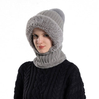Sakerplus® Full Face Knit Hood Hat