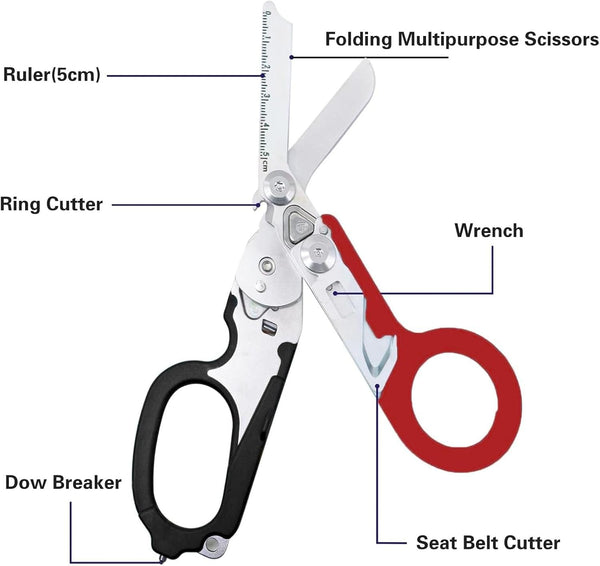 Sakerplus® 6 In 1 Multifunctional Trauma Shears