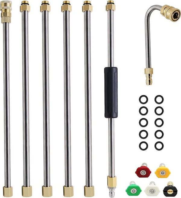 Sakerplus® Pressure Washer Extension Wand Set