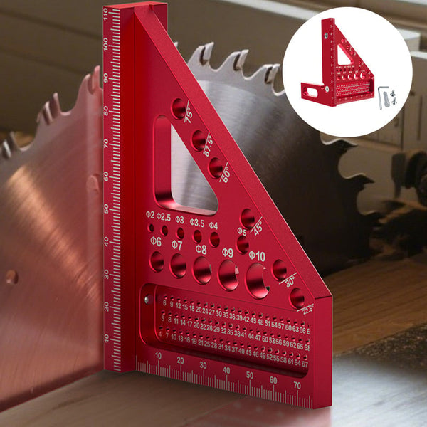 Sakerplus® 3D Multi-Purpose Carpenter's Triangle Square
