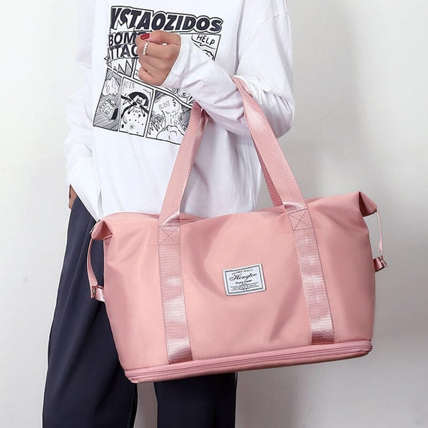 Sakerplus® High-capacity Double-layer Wet Separation Travelling Bag