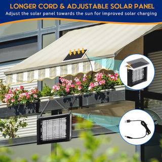 Sakerplus® Solar Bug Zapper Outdoor