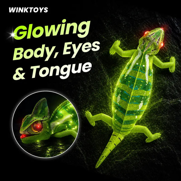 Sakerplus® Next Generation Color Changing Gecko Toy