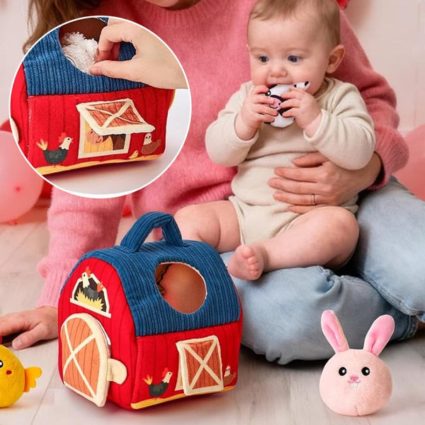 Sakerplus® Surprise Barn with Stuffed Farm Animals