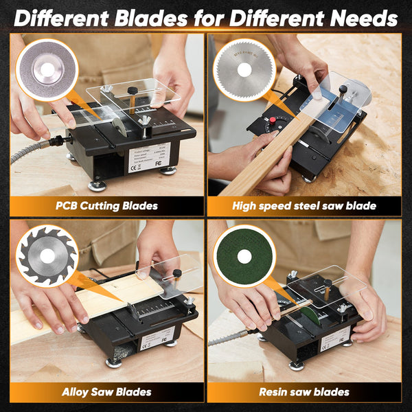 Sakerplus® Mini Multi-Functional Table Saw
