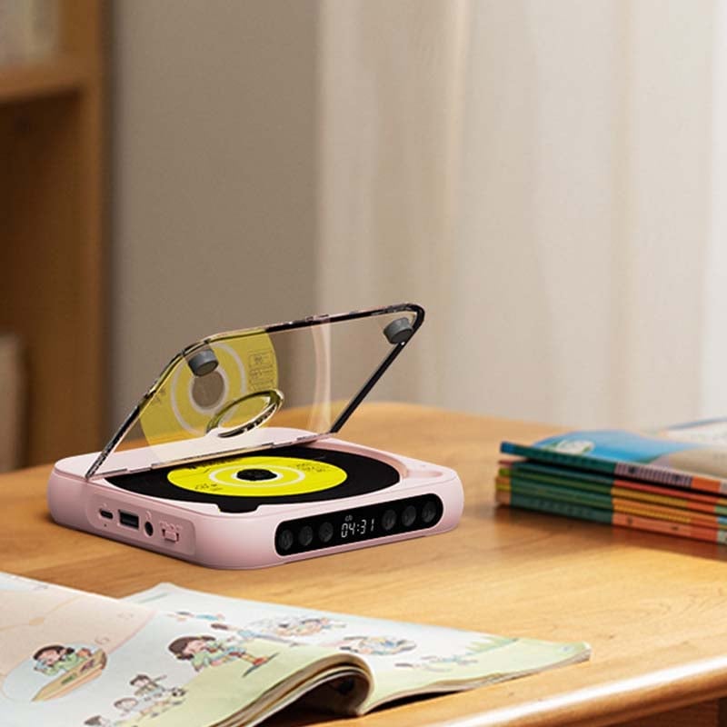 Sakerplus® Portable Bluetooth CD Player