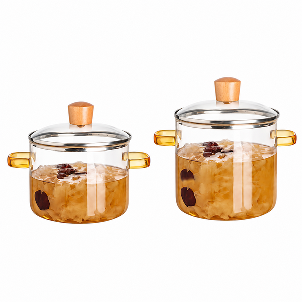 Sakerplus® Glass Simmer Pot For Quick Heating