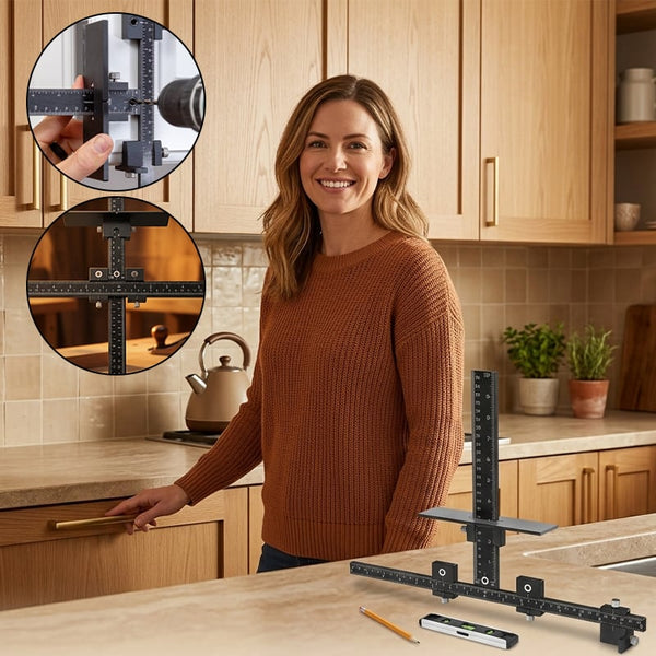 Sakerplus® Precision Cabinet Handle Installation Jig
