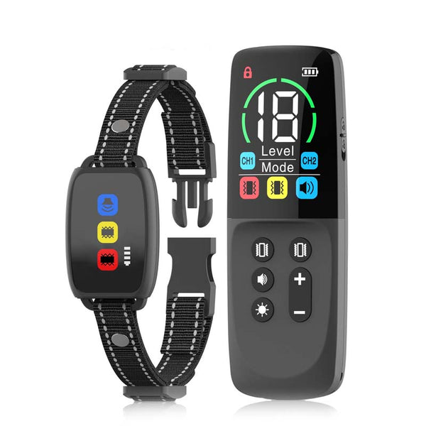 Sakerplus® 800m Remote Dog Training Collar With Display