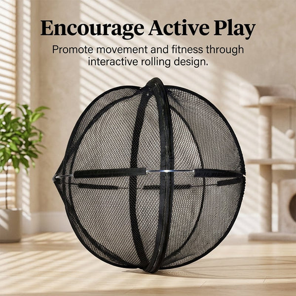 Sakerplus® Rolling Outdoor Cat Ball Enclosure