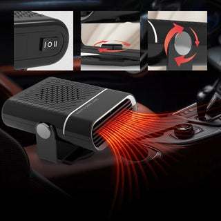 Sakerplus® 12V Portable Car Heater Fan
