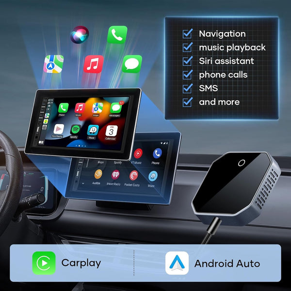 Sakerplus® Wireless CarPlay Adapter