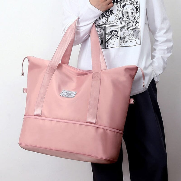 Sakerplus® High-capacity Double-layer Wet Separation Travelling Bag