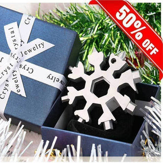 Sakerplus® 18-in-1 Stainless Steel Snowflakes Multi-tool
