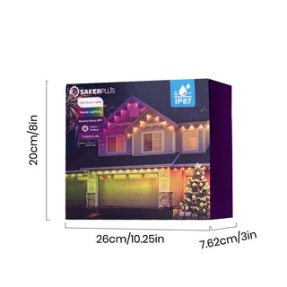 Sakerplus® Smart RGB Outdoor Lights for Decor