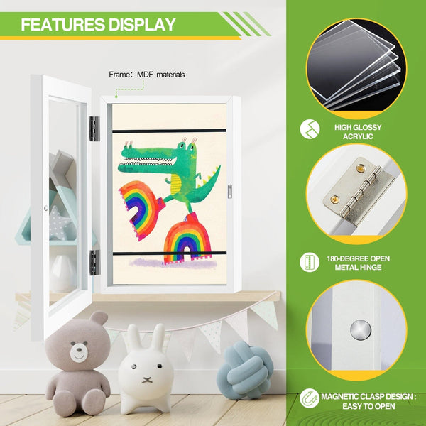Sakerplus® Sank Children Art Projects 30*21cm Kids Art Frames