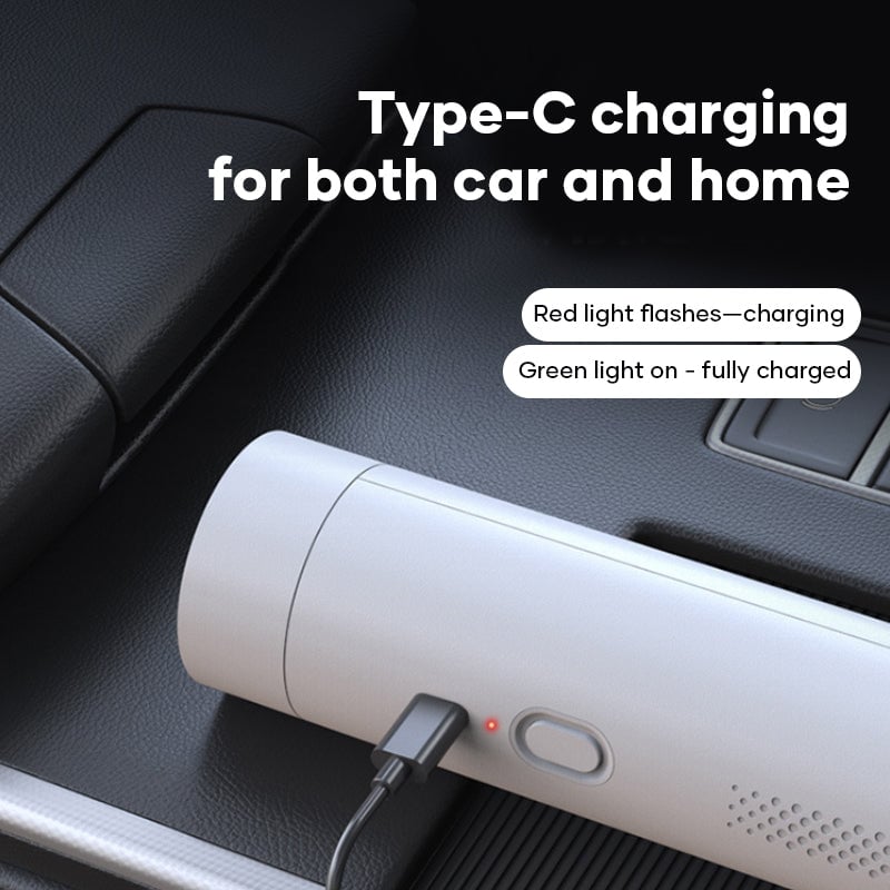 Sakerplus Compact Cordless Car Vacuum Cleaner