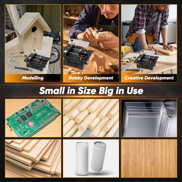 Sakerplus® Mini Multi-Functional Table Saw
