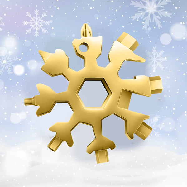 Sakerplus® 18-in-1 Stainless Steel Snowflakes Multi-tool