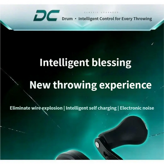 Sakerplus® Dark God DC Baitcasting Fishing Reel