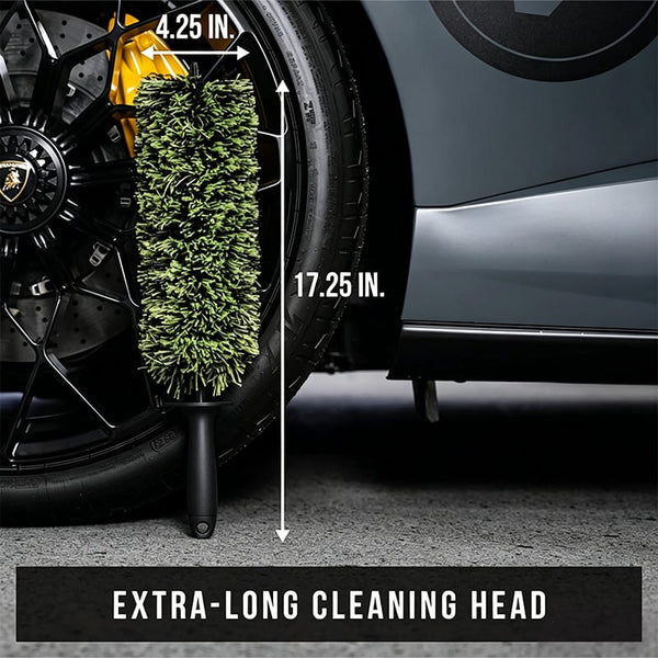 Sakerplus® Wheel Barrel Brush For Deep Cleaning