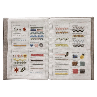 Sakerplus® All-Scenario Embroidery Stitch Book Kit