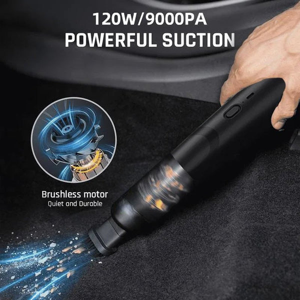 Sakerplus® Compact Cordless Car Vacuum Cleaner