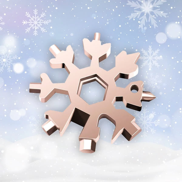 Sakerplus® 18-in-1 Stainless Steel Snowflakes Multi-tool