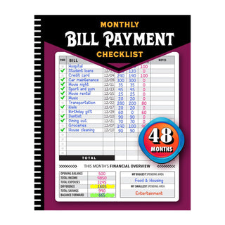 Sank Bill Payment Management Book