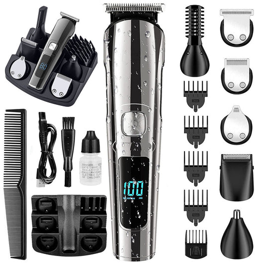Sakerplus Men’s Waterproof Grooming Kit Clippers
