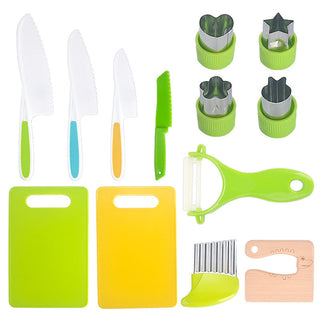 Sakerplus® Kids Safe Montessori Kitchen Tool Set