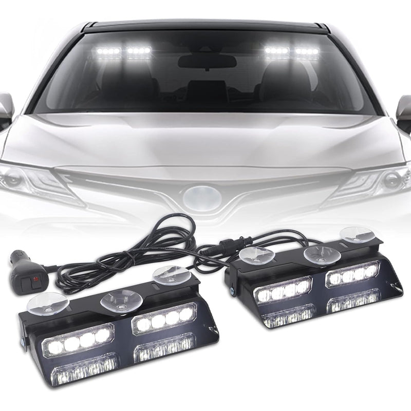 Sakerplus Emergency Strobe Windshield Lights