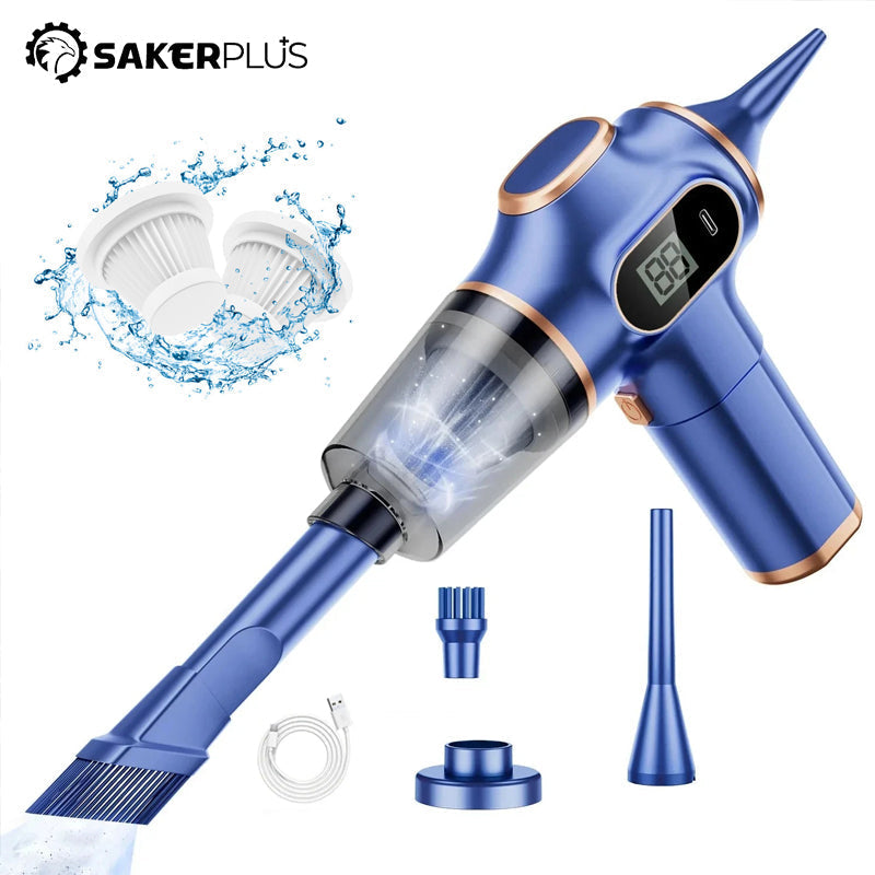 Sakerplus Handheld Cordless Car Vacuum Cleaner