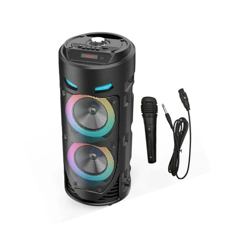 Sakerplus® Portable Bluetooth Speaker Karaoke Machine