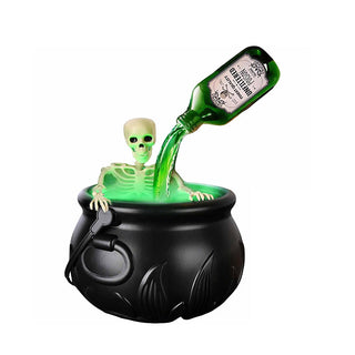 Sakerplus Floating Potion Cauldron Halloween Decor