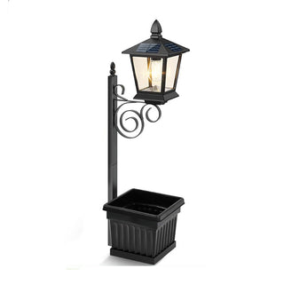 Sakerplus® Solar Planter Lamp Post Light