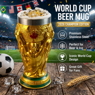 Sakerplus® Summer Soccer Trophy Cup Collectible