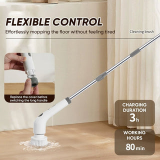 Sakerplus® Multifunctional Wireless Electric Scrub Brush