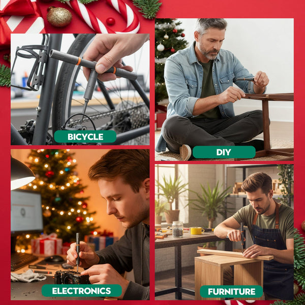 Sakerplus® 42 in 1 Magnetic Screwdriver Set-Christmas Version