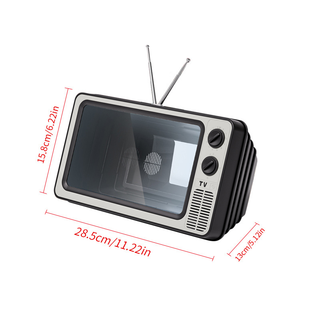 Sakerplus Retro TV Phone Screen Magnifier
