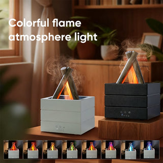 Sakerplus® Flame Effect Essential Oil Humidifier