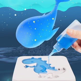 Sakerplus Magic Water ELF, Children Handmade Aqua Gel Sensory Toy Set