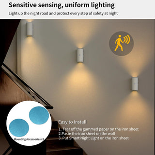 Sakerplus® Magnetic Rechargeable Color-Changing Sconce