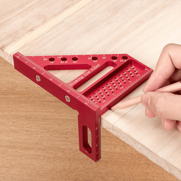 Sakerplus® Woodworking Scriber Marking Line Ruler