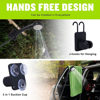 Portable Rechargeable Outdoor Camping Shower Pump