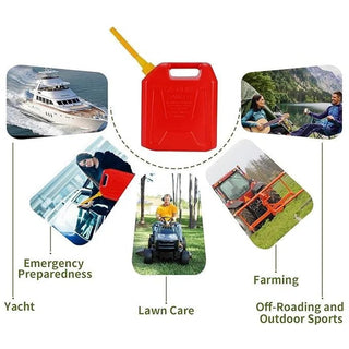 Sakerplus® Gas Can Spout Replacement With Anti-Spill Flexible Nozzle