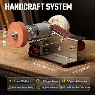 Sakerplus® Electric Mini Belt Sander