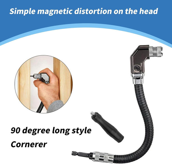 Sakerplus® Woodworking Tool Flexible Shaft Extension Rod Drill