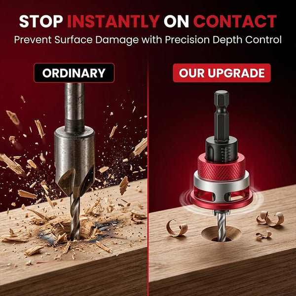 Sakerplus® Two-Flute Counterbore with Depth Stop